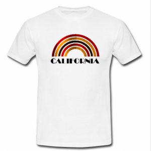 California Rainbow T Shirt