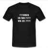 Date time years t shirt