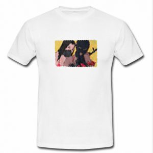 Girl Mask Graphic Tee shirts