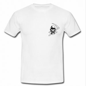 Grim Reaper Skull T Shirt