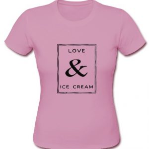 Love And Ice Cream T Shirt