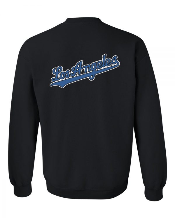 los angeles sweatshirt back