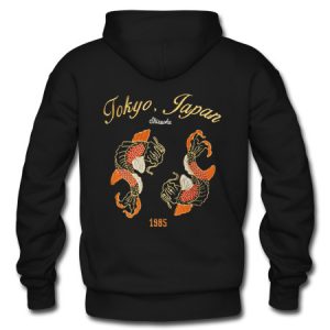 tokyo japan shizuoka 1985 hoodie back