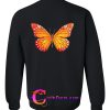 Butterfly sweatshirt back