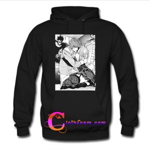 Death Note Light Misa Anime Black Color Hoodie