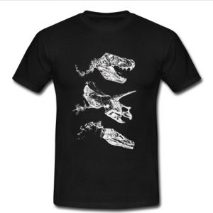 Fossil Floral Dinosaur t shirt