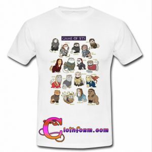 Game of cats t shirt