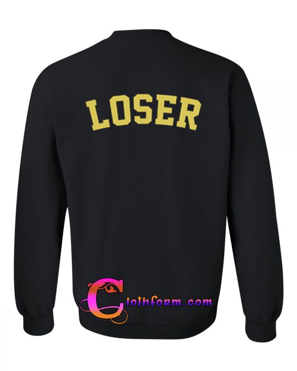 Loser Sweatshirt back