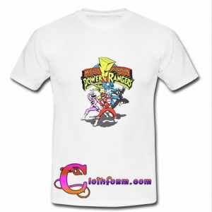 Mighty Morphin Power Ranger Mens T Shirt