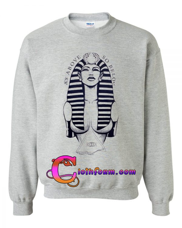 Nefertiti Paper Root Sweatshirt