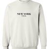 New York USA sweatshirt