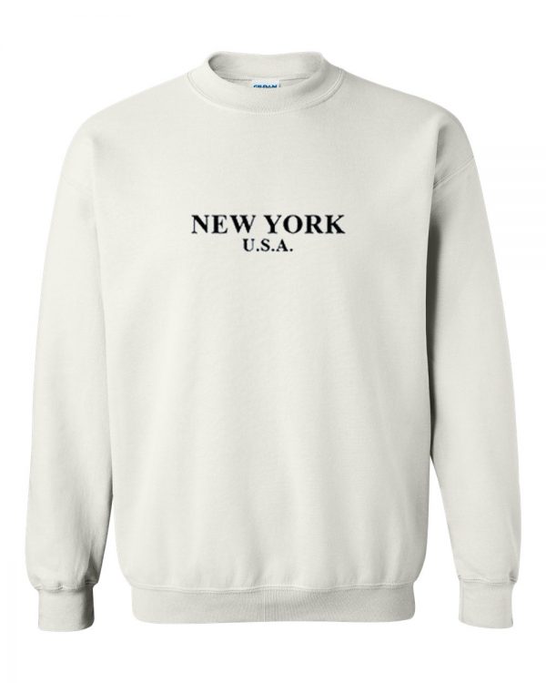 New York USA sweatshirt