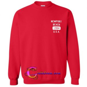 Newport Beach 1984 USA Sweatshirt