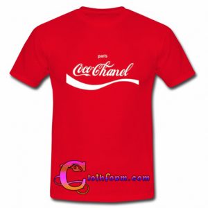 Paris Coca Cola Parody t shirt