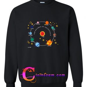 Planets Solar System Sweatshirt