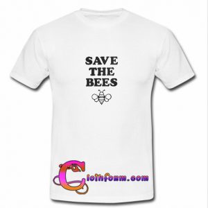 Save the bees t shirt