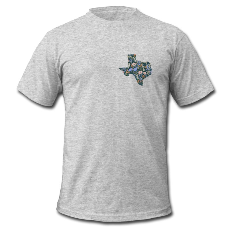 Texas State Print T Shirt