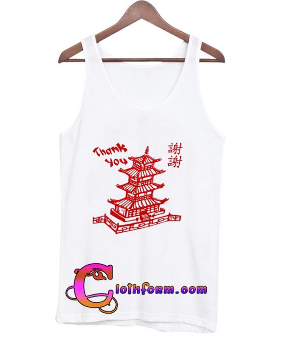 Thank you chinesse Tanktop