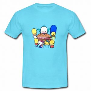 The Simpsons x Hello Kitty Krusty BurgerT shirt