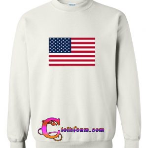 USA Flag Sweatshirt