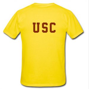 USC T shirt Back