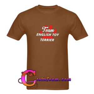 frauchen english toy terrie t shirt