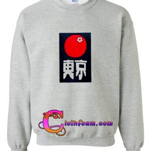 motif japanese sweatshirt