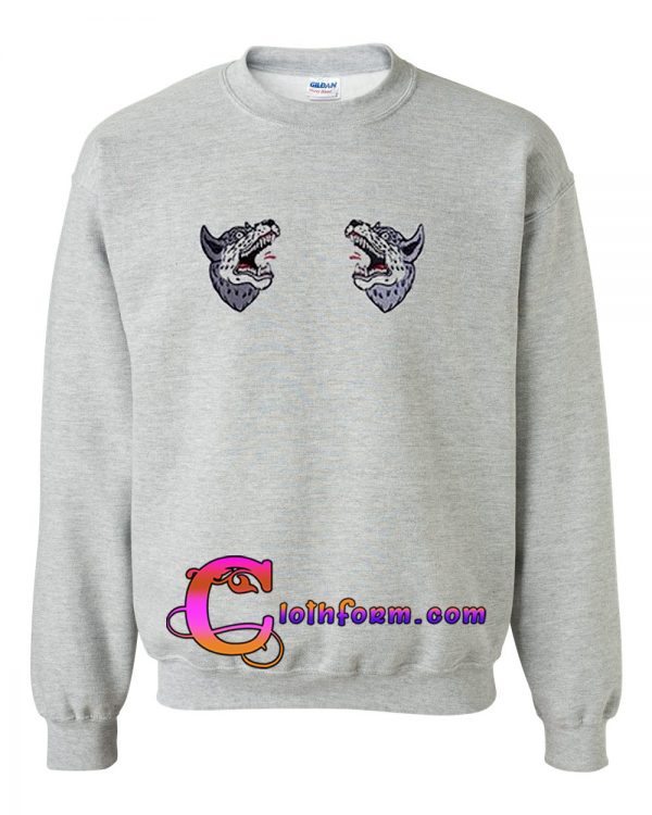 two wolves sweatshirt