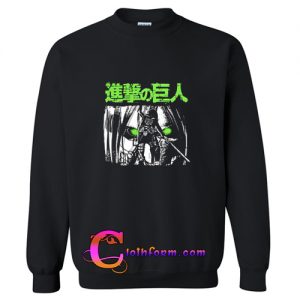 Attack on Titan Green Eyes Sweatshirt