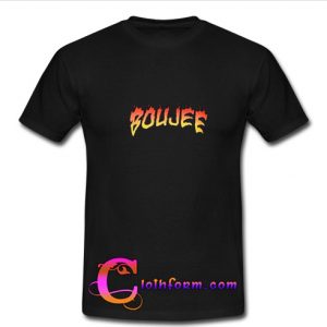 Boujee Flame Font t shirt