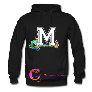 M flame hoodie