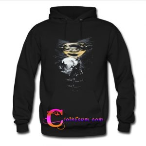 Man Of Steel Black Hoodie