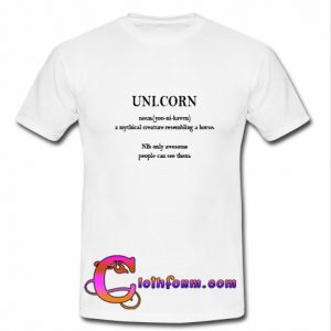 Unicorn Definition t shirt