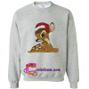 bambi christmas sweatshirt