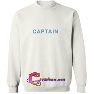 captain sweatshirt