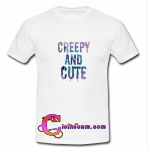 creepy and cute t shirt