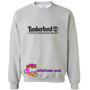 timberland wind water earth sky sweatshirt