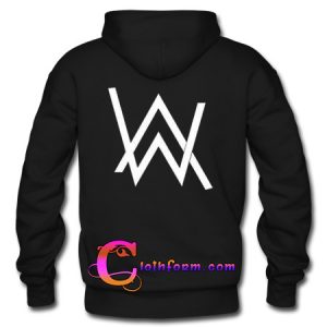 Alan Walker Logo Hoodie Back