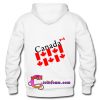 Canada Flag Hoodie back