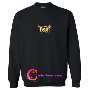 Felt sweatshirt