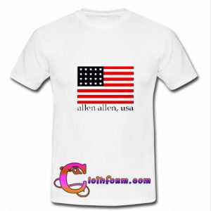 Flag Allen US T shirt