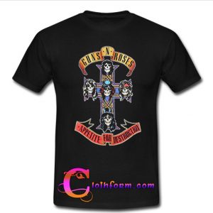 Gun n Roses Appethe for Destruction T-Shirt