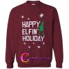 Happy Elfin Holiday sweatshirt