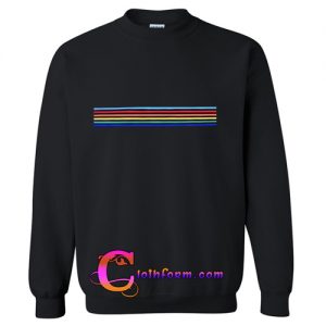 Line Rainbow Sweatshirt