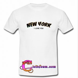 New York I Love You T shirt