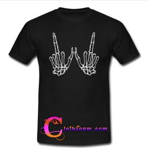 Skeleton Hand shirt