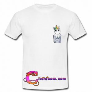 Unicorn Pocket t shirt