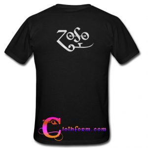 Zoso T Shirt Back