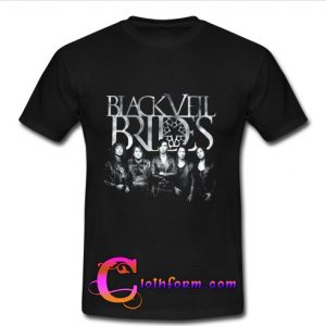 black veil brides group t shirt