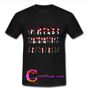 friends dont lie stranger things t shirt